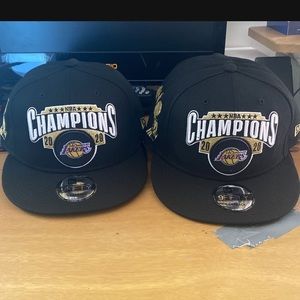 Lakers 2020 Championship hats